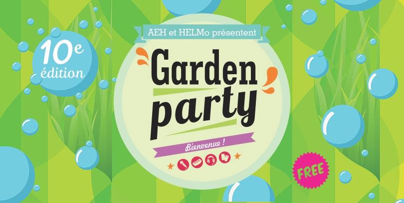 Bannière Garden Party 2017